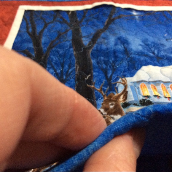 6 NWOT Beautifully handmade Xmas themed placemats - Picture 11 of 11